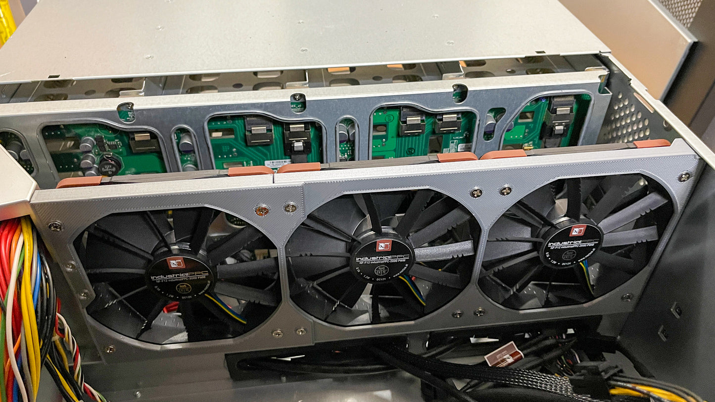 Supermicro SC846 120mm fan shroud